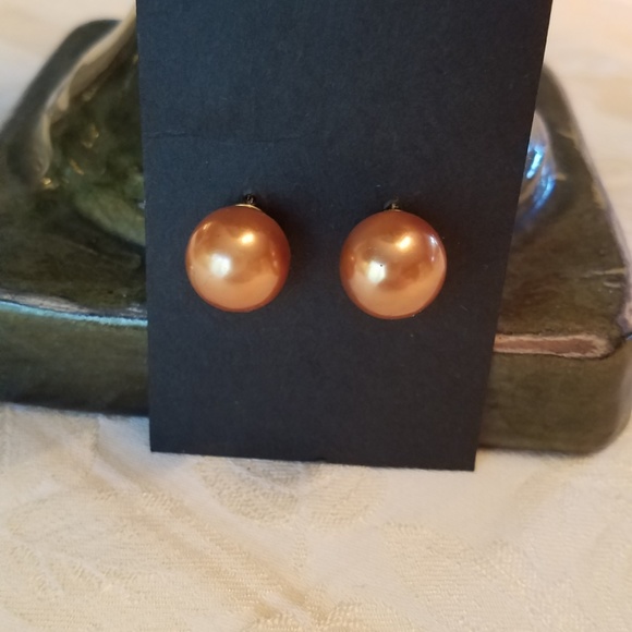 Shashi Front/Back Copper Post Earrings - Picture 3 of 3